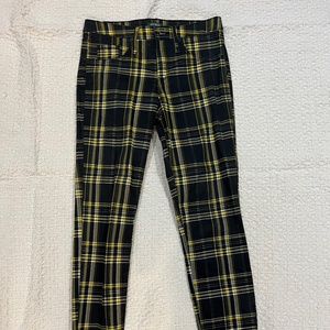 Plaid Target ankle dress pants